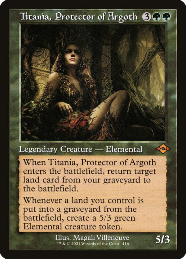 Titania, Protector of Argoth (Retro Foil)