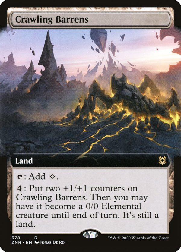 Crawling Barrens (Extended Art Foil)